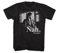 Rosa Parks T-Shirt Uomo Nera Maniche Corte Girocollo Cotone 100% Jersey