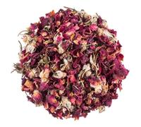 Rosa Petali Secchi 9g in Vasetto Vetro - Fiori Edibili, Qualità Premium per Infusi, Decorazioni Dolci e Tisane Rilassanti | Aroma Naturale, Perfetti per Cucina Gourmet e Cocktail.
