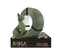 ROSA PLA CF Filamento 1,75 mm per Stampanti 3D, Filamento PLA con Fibra di Carbonio, Materiali per Stampa 3D per Oggetti Decorativi - Ricarica 1 kg Verde Oliva