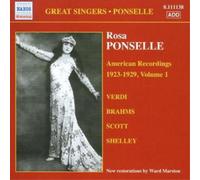 Rosa Ponselle American Recordings 1923 - 1929 Vol. 1 (CD) Album