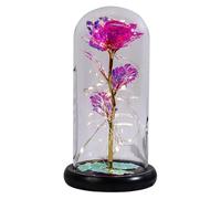 Rosa , rosa artifile | ornamenti per la notte rosa, rosa di Natale arcobaleno romantico, rosa brillante squisite per donna, ragazza