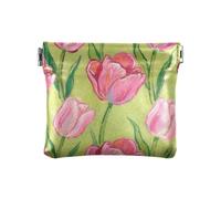 Rosa Rosa Fiori Moda Donna In Pelle Coin Purse Portafoglio Fancy Accessori Da Viaggio per Uomo Donna Viaggio guarda monedas para carro
