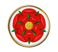 Rosa Rossa Di Lancaster Spilla