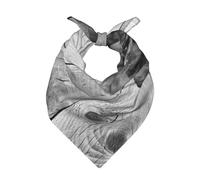 Rosa rossa stampata,Sciarpa bandana per uomo e donna - Bandane eleganti e versatili per il collo e la testa