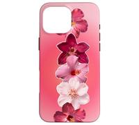 Rosa Rosso Ibisco Orchidee Fiori Fiori Estate Tramonto Aura Custodia per iPhone 16 Pro Max