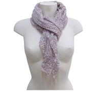 Rosa SCIARPA Foulard Coprispalle Gotico Uomo Donna Misto Seta SG1
