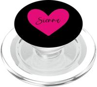 Rosa Siena Nome Cuore Amore Donna Ragazza Amica Personalizzato PopSockets PopGrip per MagSafe