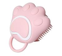Rosa Spazzola per Shampoo Chioma in Silicone per Ragazzo Ragazza e Bebè | Strumento Multiuso, Aiuta a Pulire il Cuoio Capelluto, Adatta al Bagnetto e Massaggio Quotidiano