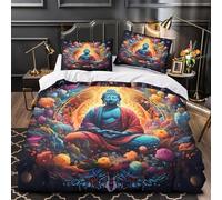 Rosa spezzata copripiumino Set di Biancheria da Letto 3 Pezzi stampa 3D con federe per cuscini incluso federe Illustrazione digitale Set Di Copripiumino for adulti e coppie Double（200x200cm）