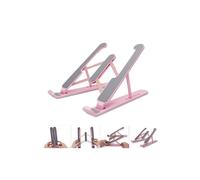 (Rosa) Supporto pieghevole per laptop Samsung Galaxy Tab A 10.1 Macbook Pro Air