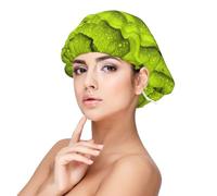 Rosa verde stampata,Cuffia da notte elastica in raso per adulti, fascia per capelli in seta regolabile, cuffia da notte elastica per donne