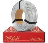 ROSA3D ASA Filamento 1,75 mm per stampante 3d, Argento 1kg Ricarica