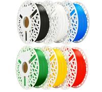 ROSA3D Filamento PLA 1,75 mm per stampante 3D, set di apprendimento 6 colori x bobina da 1 kg
