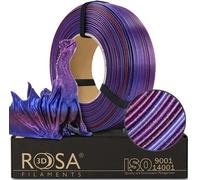 Rosa3D Filamento Pla Galaxy Arcobaleno Andromeda 1kg Ricarica