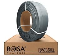 Rosa3D Filamento PLA Grigio 1,75Mm 1Kg Ricarica