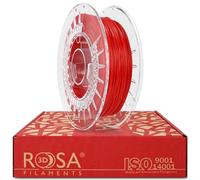 ROSA3D - Filamento TPU 1,75 mm per stampante 3D, bobina rossa 0,5 kg, Flex 85A