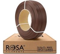 ROSA3D PLA Filamenti 1,75 mm per stampanti 3D, Marrone cioccolato, 1kg Refill