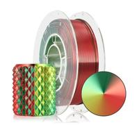 ROSA3D PLA Magic Silk Filamento 1,75 mm per stampante 3D, bobina natalizia da 0,3 kg