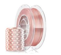 ROSA3D PLA Magic Silk Filamento 1,75 mm per stampante 3D - Materiali di stampa Leggermente lucidi Biodegradabile Filamenti PLA per stampanti 3D - Filament Printing - Glamour, 0,3 kg Bobina