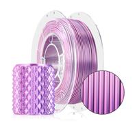 ROSA3D PLA Magic Silk Filamento 1,75 mm per stampante 3D - Materiali di stampa Leggermente lucidi Biodegradabile Filamenti PLA per stampanti 3D - Filament Printing - Rosa dinamico, 0,3 kg Bobina