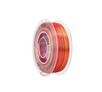 ROSA3D PLA Multicolour Silk Rainbow Filamenti 1.75 mm per stampanti 3d - Leggermente Lucido Filamento per Stampante - Filament 3D - Tropicale, Bobina 0,35 kg
