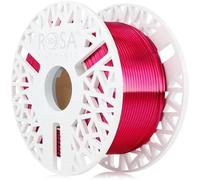 ROSA3D PLA Silk Filamenti 1.75 mm per stampanti 3D - Materiali di stampa Leggermente Lucido Biodegradabile PLA Filamento per stampante 3d - Filament 3D Printing Materials - Fucsia, 0,5 kg Bobina