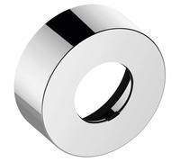 Rosace de rallonge KEUCO pour robinetterie thermostatique encastrée, forme de rosace ronde, 59553130281, 59553130281, Colorazione: Nero cromato nero spazzolato