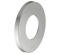 Rosace murale KEUCO surdimensionnée pour robinets et mitigeurs thermostatiques de douche encastrés, ronde, 59553, 59556210091, 59556210091, Colorazione: finitura acciaio inox