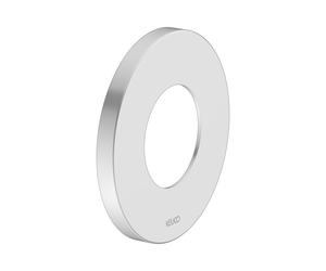 Rosace murale KEUCO surdimensionnée pour robinets et mitigeurs thermostatiques de douche encastrés, ronde, 59553, 59556170091, 59556170091, Colorazione: finitura alluminio