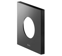 Rosace murale KEUCO surdimensionnée pour vannes et robinets de douche thermostatiques encastrés, carrée, 59556370092, 59556370092, Colorazione: Nero opaco