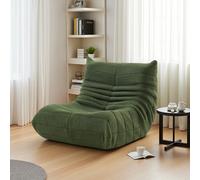 Rosahqnda divano a sacco, divano a terra, divano pigro, poltrona da lettura, sedia da terra, soggiorno, camera da letto, poltrona a sacco, poltrona reclinabile,