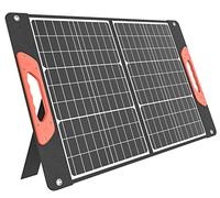 Rosaking Pannello Solare 60W,Caricatore Solare Portatile con USB C + A + DC,Pieghevole Pannello Solare ETFE per per Giardino, Balcone, Pesca,Campeggio