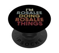 Rosalee Name Rosalee Personalized Name First Given PopSockets PopGrip Adesivo
