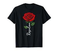 Rosalee Personalizzato Rose Nome Floreale Donne Ragazze Maglietta