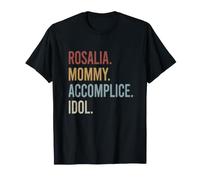Rosalia Mamma Complice Idolo retrò Stile Vintage Maglietta