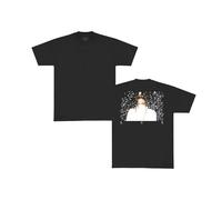 ROSALÍA T-Shirt Unisex per Adulti, con Logo Ufficiale Merch Lux, Nero, L