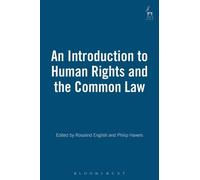 Rosalind Englis An Introduction to Human Rights and the Commo (Copertina rigida)