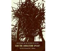 Rosalind Morris Can the Subaltern Speak? (Copertina rigida)