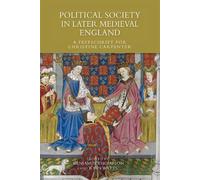 Rosamond D McKitter Political Society in Later Medieval Engl (Copertina rigida)