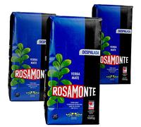 Rosamonte Yerba Mate Tè Despalada 3kg | Set Mate Argentino | Bevanda disintossicante ed energetica