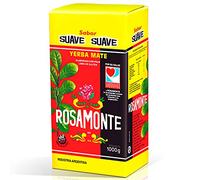 Rosamonte Yerba Mate Tè Suave 1kg + Campione Regalo (40g):Ricco di antiossidanti e vitamine, accelera il metabolismo, senza zucchero | Argentina