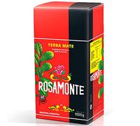 Rosamonte Yerba Mate Tè Tradizionale 1kg (1000g) + Campione Regalo (40g):Ricco di antiossidanti e vitamine, accelera il metabolismo, senza zucchero | Argentina