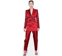 Rosamund Pike (Red Suit) a grandezza naturale