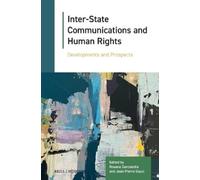 Rosana Garciandia Inter-State Communications and Human Rights (Tascabile)