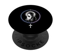 Rosario della Beata Maria Preghiera Cattolica PopSockets PopGrip Adesivo
