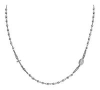 Rosario Girocollo AG925, Colore: Brunito - Amen Collection