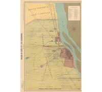 Rosario Map Journal: Vintage Map Notebook