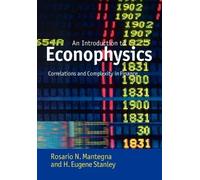 Rosario N. Mantegna H. Eugene Stanley Introduction to Econophysics (Tascabile)