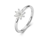 Rosato Anello Argento Fiore Gaia Rzga80 52mm - Anello