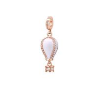 Rosato Charm Donna In Argento Con Simbolo Mongolfiera | Collezione Storie - RZ187